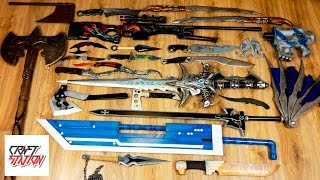 My collection of weapons from games and movies