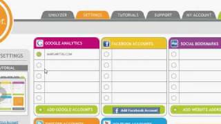 Tutorial - Adding your accounts to your Unilyzer Dashboard