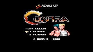 Игровой стрим прохождение Contra