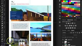 Where to find the artboard tool in PhotoShop CC 2017-18