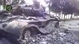 как горят Т-72