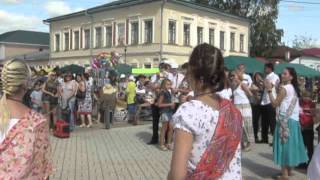 Елабуга 2015г - Выступление индейцев на Спасской ярмарке