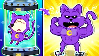 Catnap Gets Buff Smiling Critters But They WORKOUT?! | Cartoons for Kids