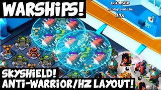 Warships! Anti-Warrior/HZ Layout: How to Beat It? ✦ Rank 22/23 - Tech Level 2100! ✦ Boom Beach