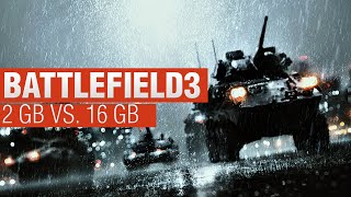 Battlefield 3: "GTX 660" PC: 2 GB Vs. 16 GB Ram (Ultra Settings) 1280x1024p