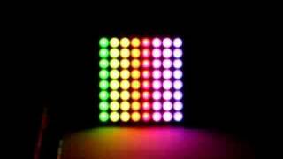 8x8 rgb led matrix effects