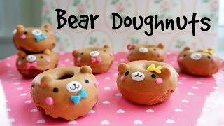 How to Make Mini Bear Doughnuts - Valentine's Recipe