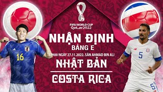 Nhận định Soi Kèo Trận Nhật Bản vs Costa Rica – 27/11/2022 – FIFA World Cup 2022 - Bảng E