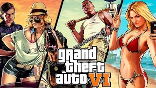 GTA 6 [Обзор] / [Первый взгляд] / [Прохождение] / [Тизер-трейлер на русском]