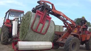 Sianokiszonka 2018 Nowe Nabytki(JD6400&Lely Welger RP535) Hit !
