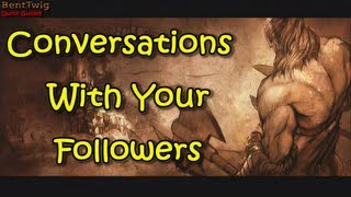 Diablo 3 - PS3 - How To Talk To Your Followers