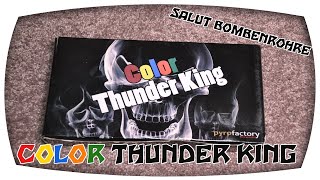 COLOR THUNDER KING von PyroFactory | Heftige Salut Bombenrohre | - Pyrofreakk AT