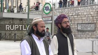 Greece: Pakistani community hold procession celebrating Prophet Muhammad's birthday in Athens