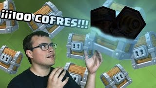 ¡¡100 COFRES GIGANTES!! ¿Qué podemos mejorar con esto? | Apertura de Cofres | Clash Royale