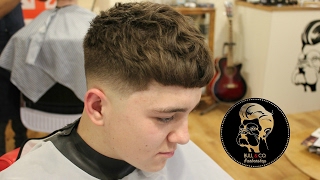 Textured Crop w/ Bull & Co Barbershop