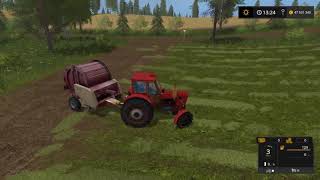 Farming Simulator 2017  РЕГИОН 18  ТРАКТОР БЕЛАРУС МТЗ 52  ТЮКОПРЕСС ПРФ 180