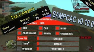 СЛИВ НОВОГО ЧИТА ДЛЯ SAMPCAC V0.10.0 / AIM SAMPCAC
