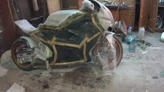 Матрица стеклопластик honda cbr 750