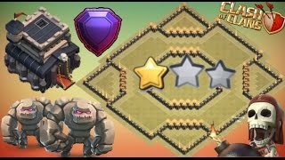 TH9 War Base 2017 Anti 3 Star Anti Valkyrie Anti Everything Anti Gowipe Anti 2 Star