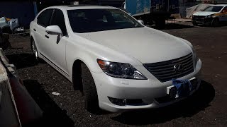Lexus LS 460 S Ремонт стойки лобового стекла. АЛЬКАНТАРА.