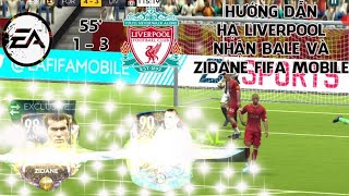 FIFA MOBILE LIVERPOOL MATCH GUIDE GET FREE BALE AND ZIDANE