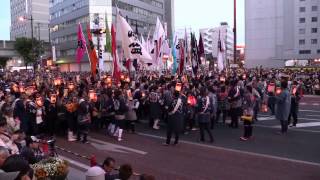 浜松まつり２０１４～熱気、熱気、迫力満点合同練り（５月４日）