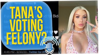 Tana Mongeau Might Have Broken the Law for Joe Biden Votes (ft. David So)