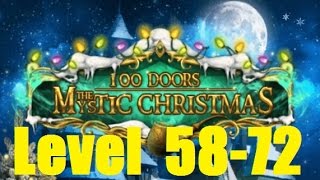 100 Doors The Mystic Christmas - Level 58 - 72 Episod 5,6 100 Дверей Мистичное Рождество Walkthrough