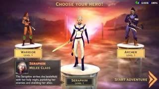 Sacred Legends Android iOS Walkthrough   Gameplay Part 1   Chapter 1 Trail Of Destruction