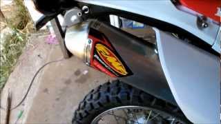 CRF 250L FMF vs Stock Exhaust