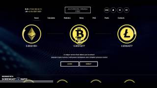 Automatic Mining X100 BTC,LTC,ETHE || 4% Dally Min 2$ || free teach