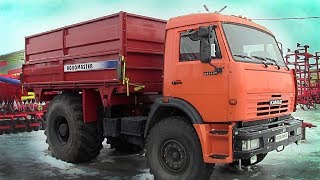 AUTOTRAC U-260 - грузовик, трактор и тягач в одном лице: Камаз с колесами от Кировца. Обзор 2018