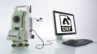 Импорт из AutoCAD в тахеометры Leica (FlexLine / TPS400 / TPS800)