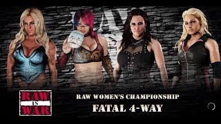 Trish defends Raw Woman's title
