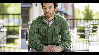 Мужские Кардиганы, Связанные Спицами 2018 / Men's Cardigans Knitted / Herren Cardigans Gestrickt