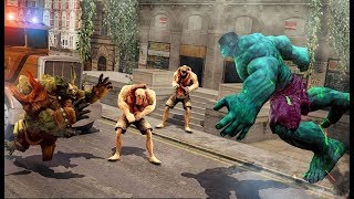 ► Incredible Monster Hero Rescue Fighting City - Hulk vs Scary Monster Android Gameplay
