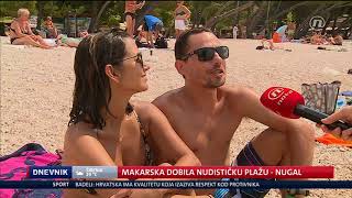nova TV naturistička plaža Makarska
