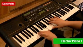 Yamaha PSR-E253 Voice demo 음색 시연