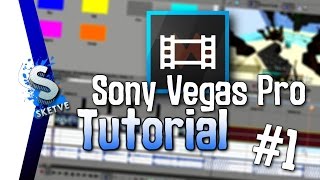 KNIPPEN, GROUPS & ZOOMEN! - Sony Vegas Pro: Tutorial #1