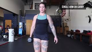 Single arm carry