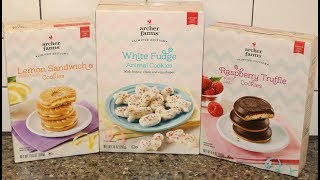 Archer Farms (Target Brand) Cookies: Lemon Sandwich, White Fudge Animal & Raspberry Truffle