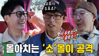 지석진, 유재석×하하의 몰아치는 ‘소’몰이 공격에 대폭소!