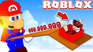 МАРИО ГОРКА НА 999,999,999 МЕТРОВ В ROBLOX