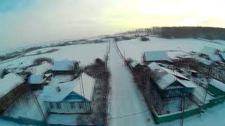 30.12.2018. Пробные полеты в родной деревне. д.Урняк.