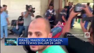 Israel Makin Gila Di Gaza, 400 Tewas Dalam 24 Jam