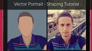 Vector Portrait - Shaping Tutorial - Photoshop - The Easy Way