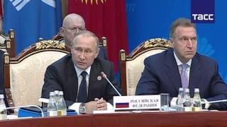 Путин ответил на нападки главы украинской делегации на заседании Совета глав государств СНГ