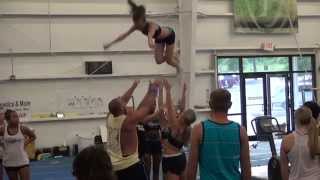 Cheer Extreme Beach Camp 2013 Senior Elite Kernersville & SSX Raleigh