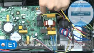 AC Pro Mini Split Troubleshooting E1 Error Code