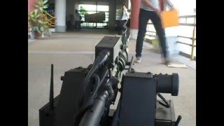Airsoft Gun RGB Object tracking Robot with wireless Control